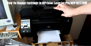How To Change Cartridge in HP Color Laser Jet Pro MFP M277DW